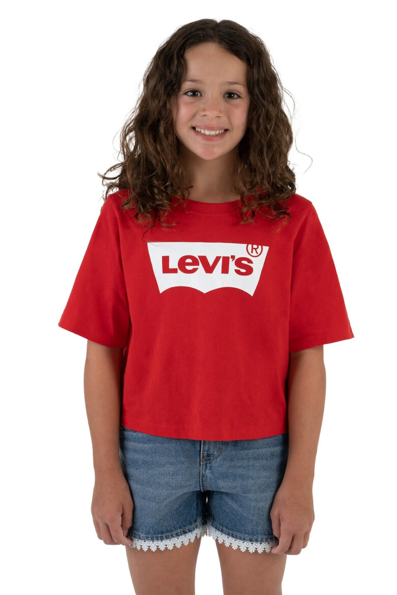 Levi's Tricou din bumbac cu imprimeu logo - Pled.ro