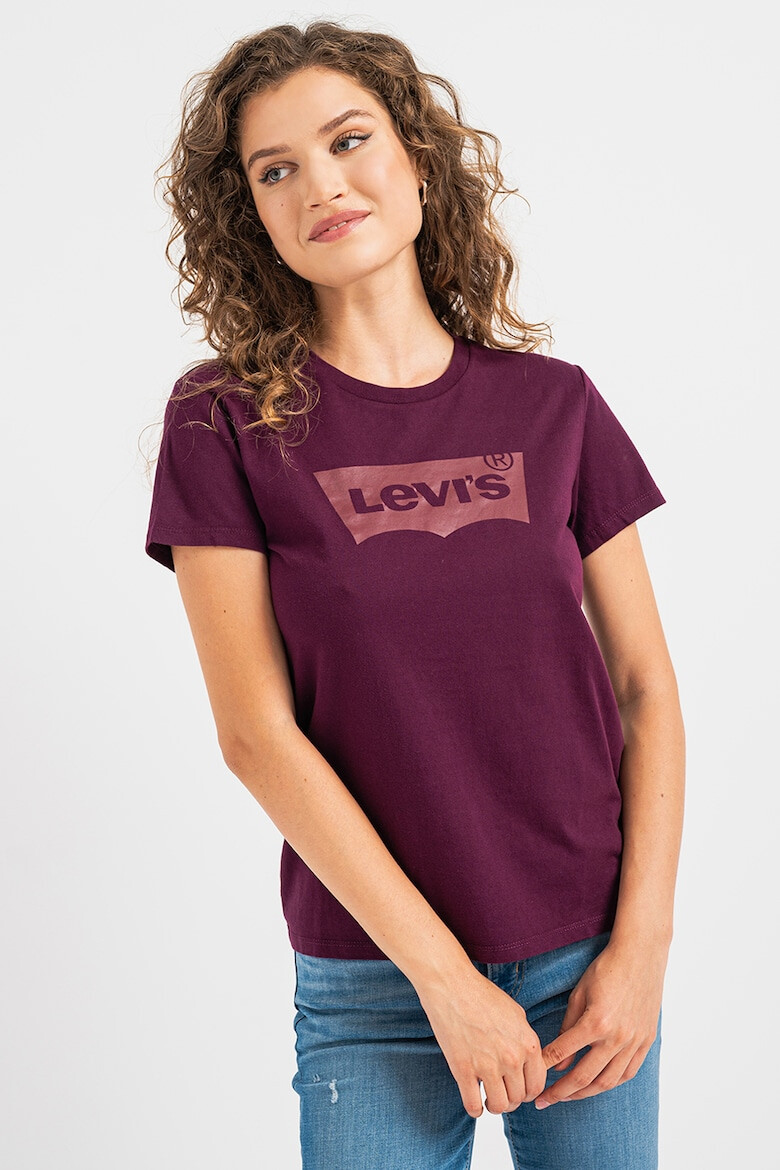 Levi's Tricou din bumbac cu imprimeu logo - Pled.ro