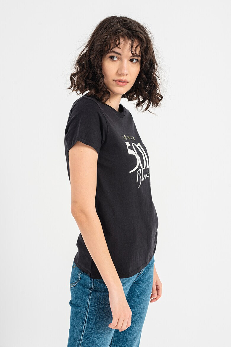 Levi's Tricou din bumbac cu imprimeu logo - Pled.ro