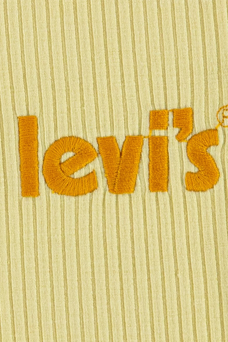 Levi's Tricou striat cu decolteu la baza gatului - Pled.ro