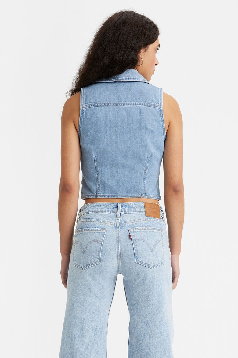 Levi's Vesta crop din denim Lilou - Pled.ro