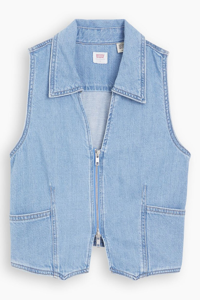 Levi's Vesta crop din denim Lilou - Pled.ro