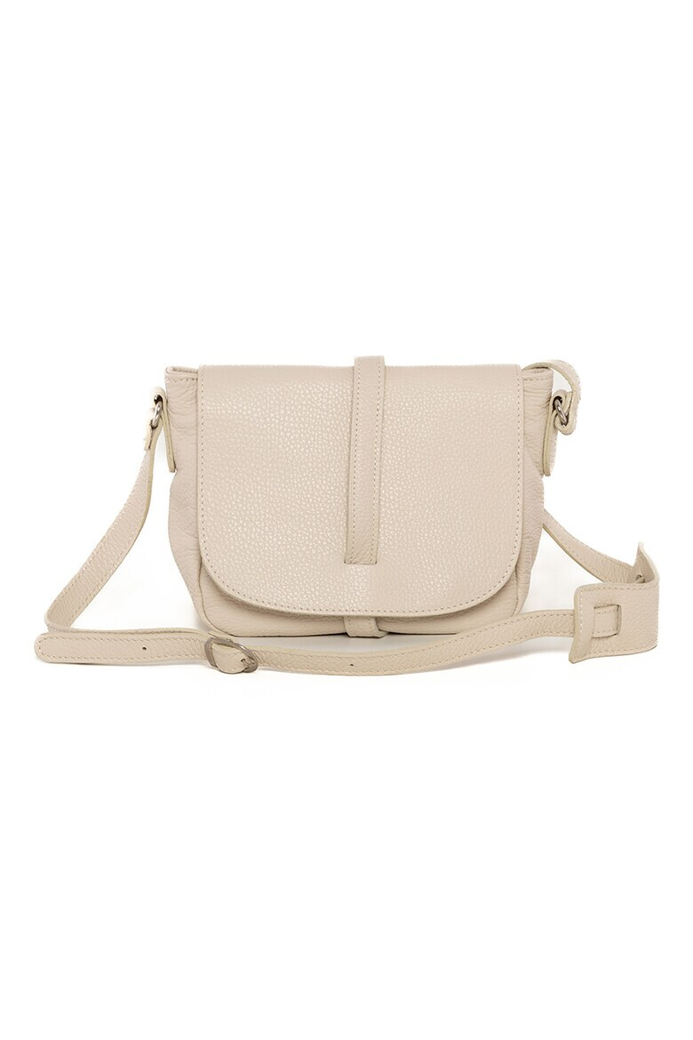 Lia Biassoni Geanta crossbody de piele cu aspect marmorat - Pled.ro