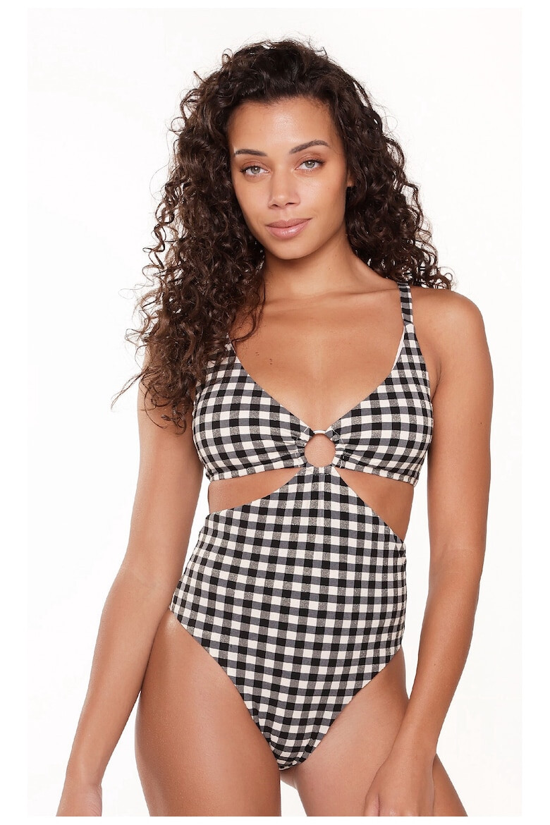 LingaDore Costum de baie intreg cu model in carouri 31379 - Pled.ro