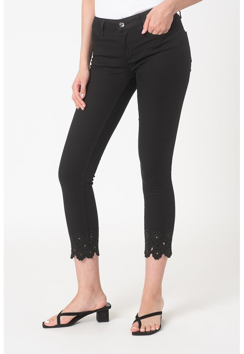 Liu Jo Blugi capri skinny cu terminatie valurita Ideal - Pled.ro