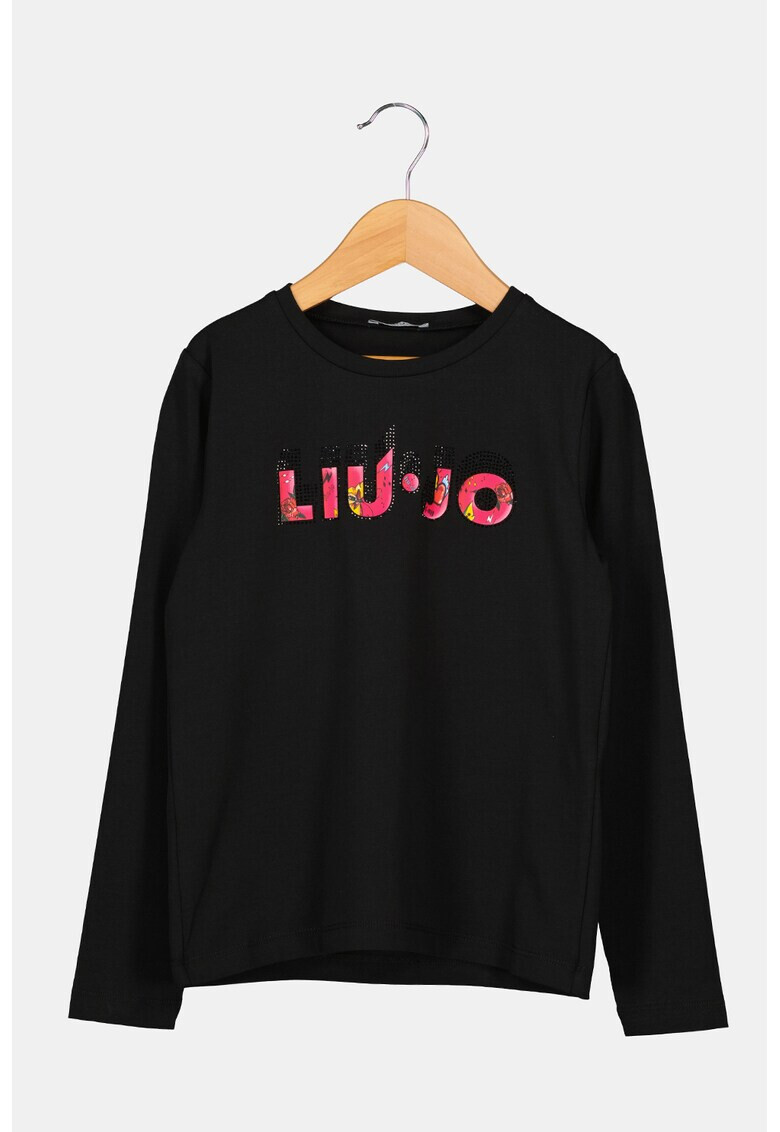 Liu Jo Bluza cu imprimeu logo - Pled.ro