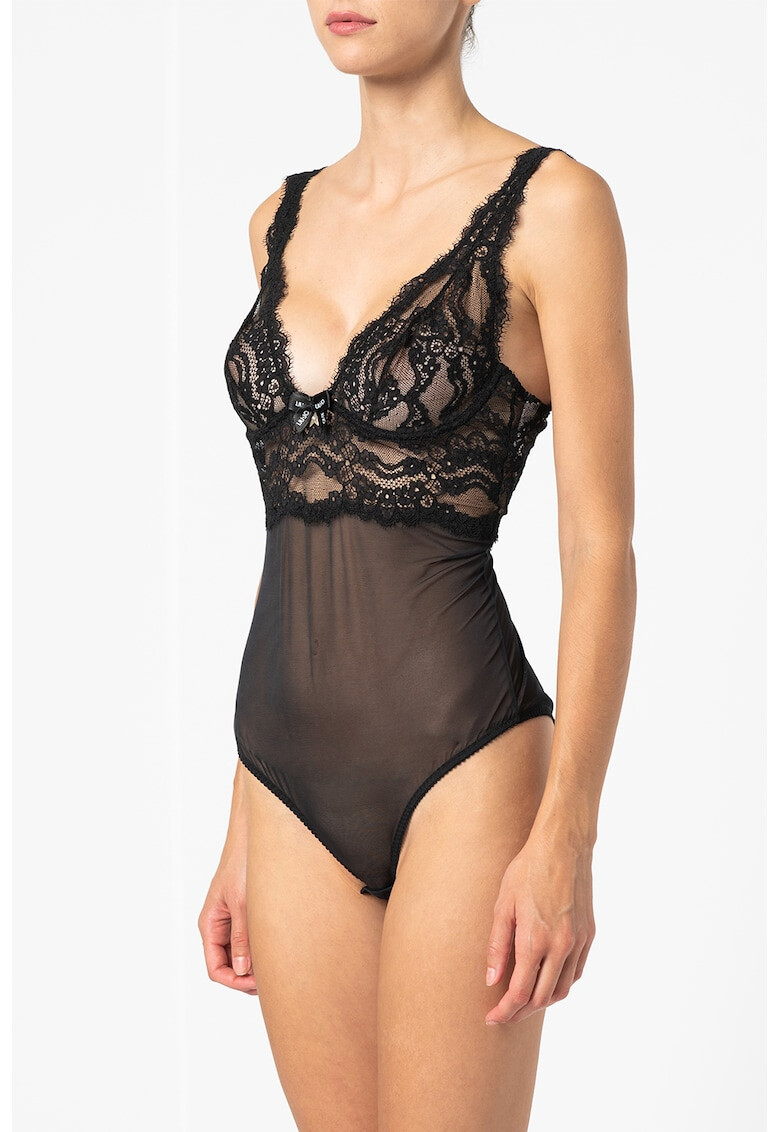 Liu Jo Body semi-transparent cu decolteu in V - Pled.ro