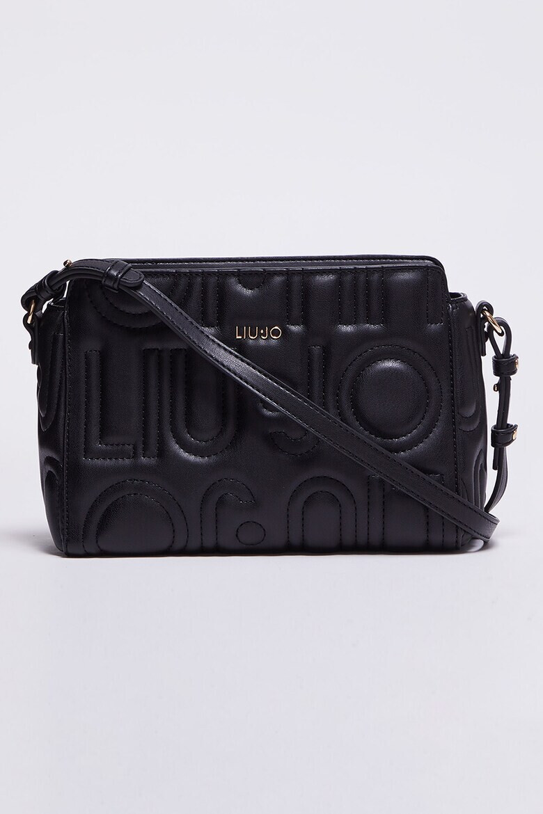 Liu Jo Geanta crossbody de piele ecologica cu logo cusut Manhattan - Pled.ro