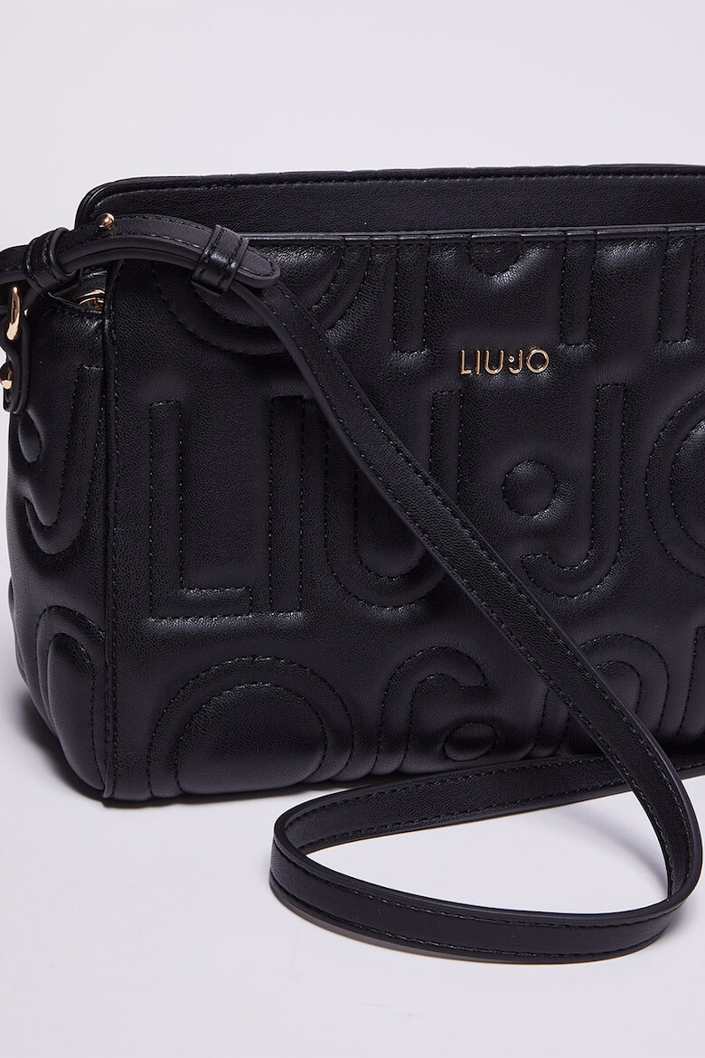 Liu Jo Geanta crossbody de piele ecologica cu logo cusut Manhattan - Pled.ro