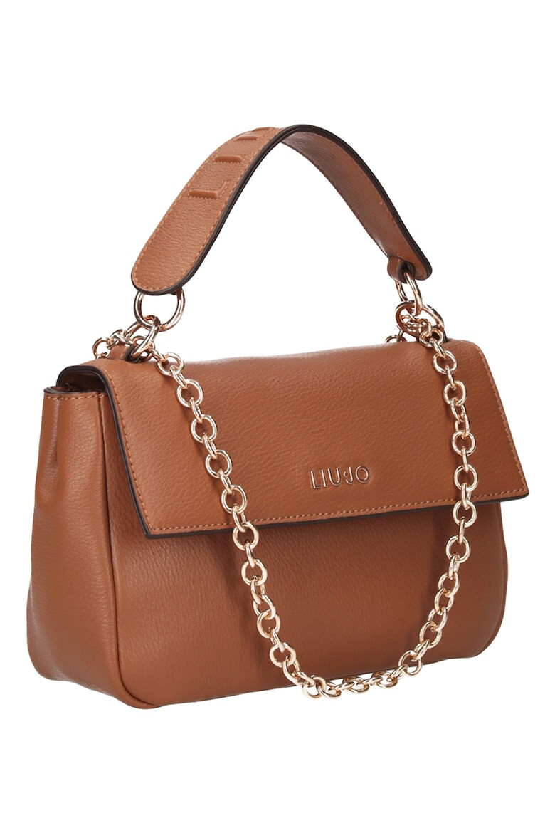 Liu Jo Geanta crossbody de piele ecologica cu logo metalic discret - Pled.ro