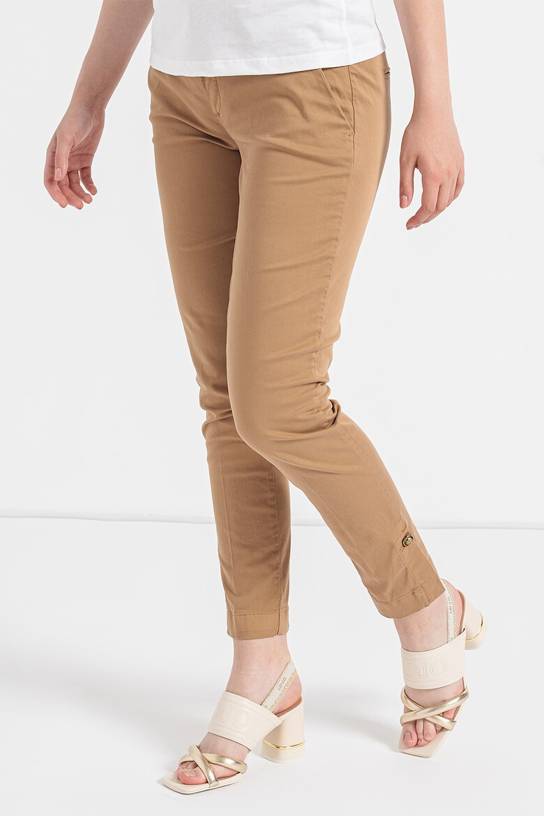 Liu Jo Pantaloni chino regular fit cu talie medie - Pled.ro