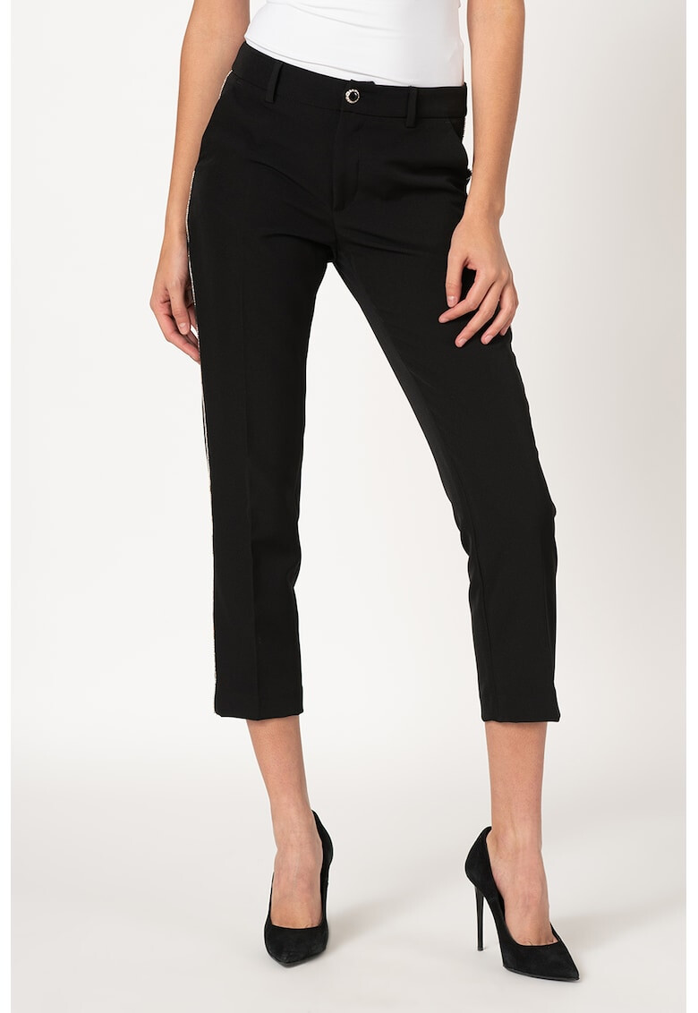 Liu Jo Pantaloni conici crop cu talie medie - Pled.ro