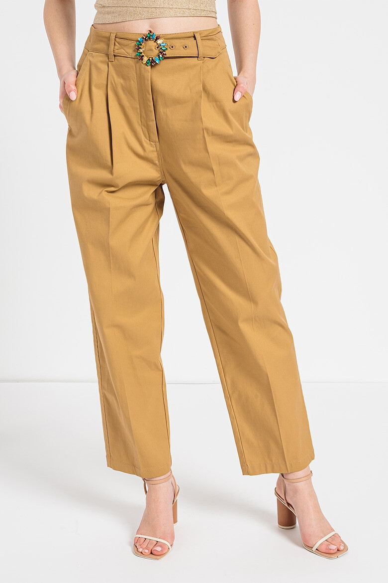 Liu Jo Pantaloni crop cu talie inalta - Pled.ro