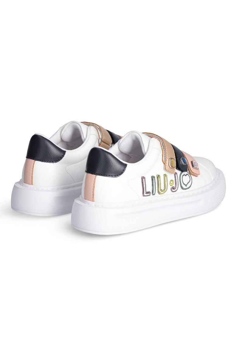 Liu Jo Pantofi sport cu imprimeu logo si velcro - Pled.ro