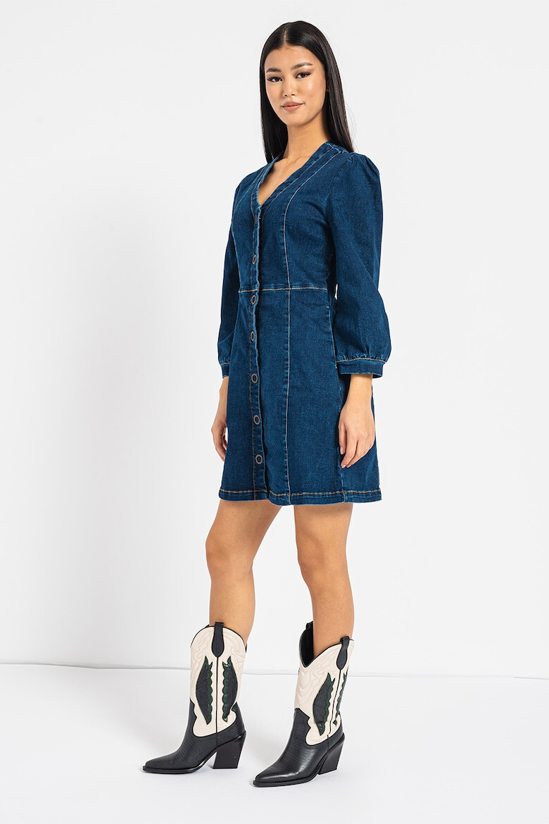 Liu Jo Rochie de denim cu decolteu in V - Pled.ro