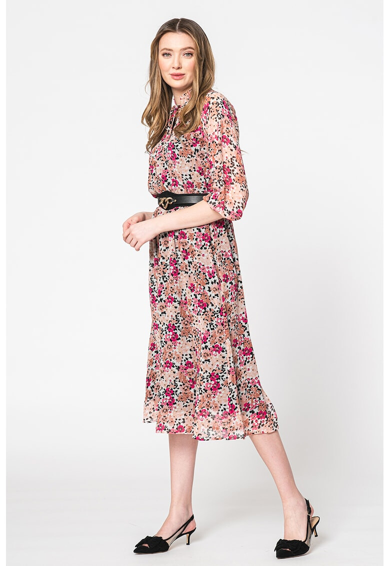 Liu Jo Rochie midi cu imprimeu floral - Pled.ro