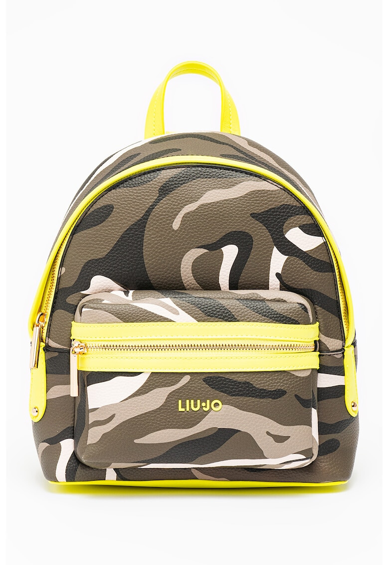 Liu Jo Rucsac de piele ecologica cu animal print - Pled.ro