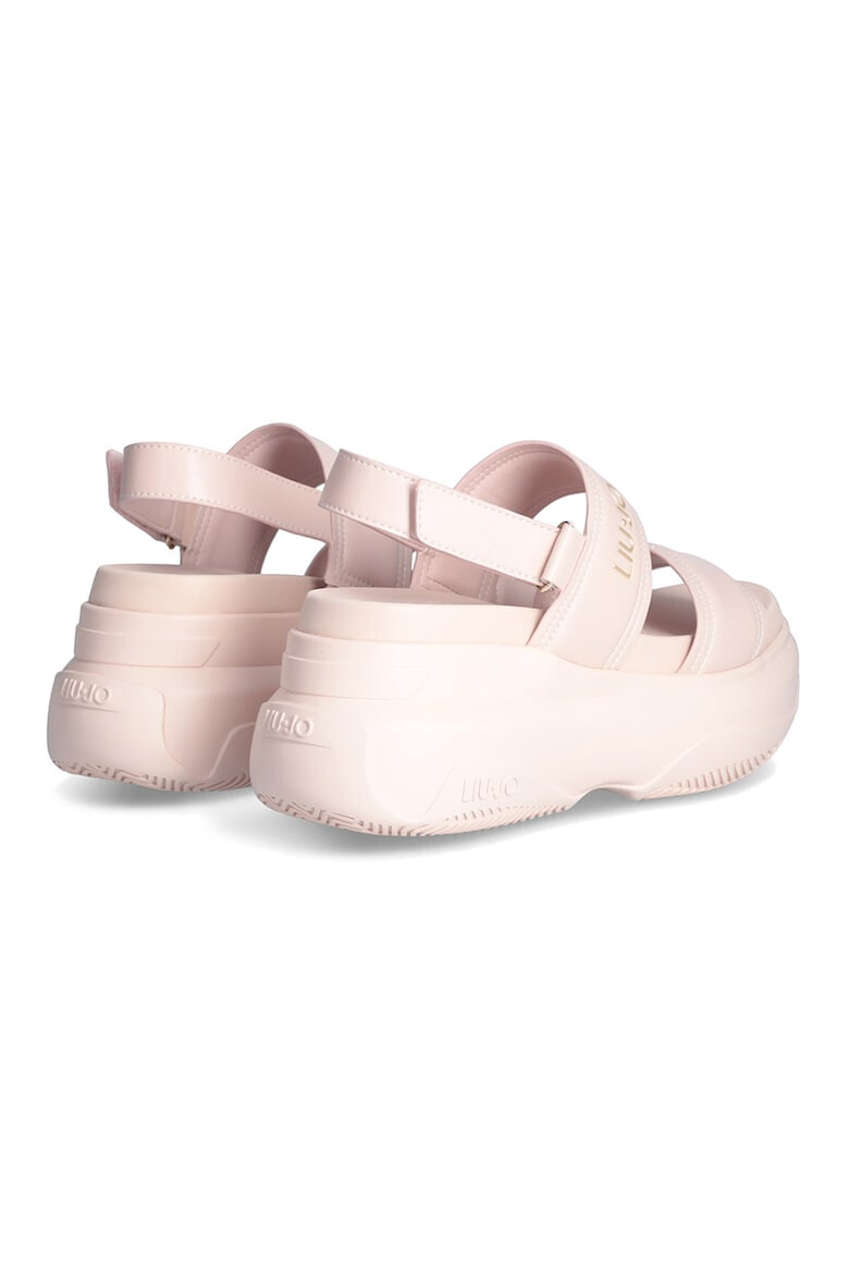 Liu Jo Sandale de piele ecologica cu velcro June - Pled.ro