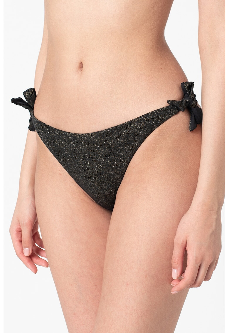 Liu Jo Slip cu talie joasa si insertii de lurex - Pled.ro