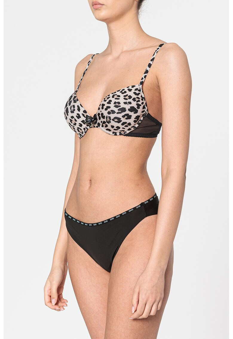 Liu Jo Sutien push-up cu animal print - Pled.ro