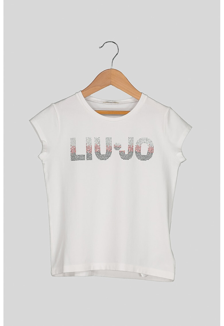 Liu Jo Tricou cu aplicatii de strasuri - Pled.ro