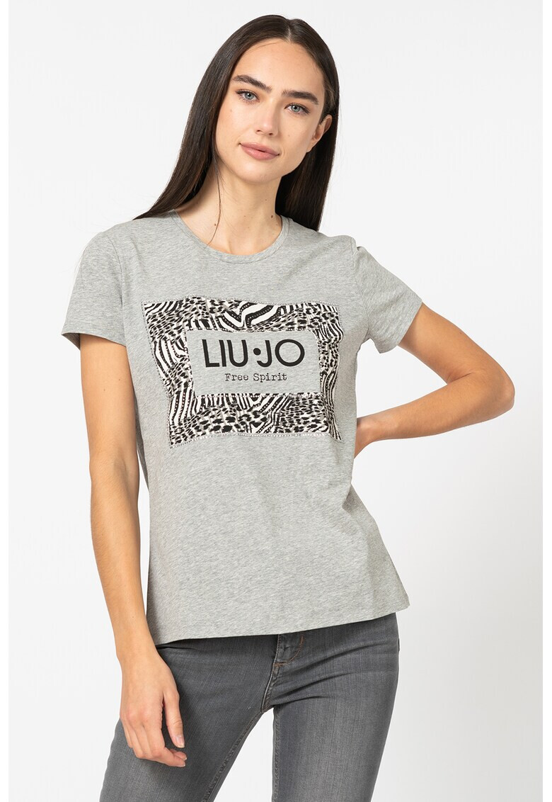 Liu Jo Tricou cu imprimeu logo 5 - Pled.ro