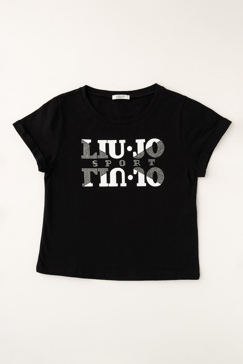 Liu Jo Tricou cu logo din strasuri - Pled.ro