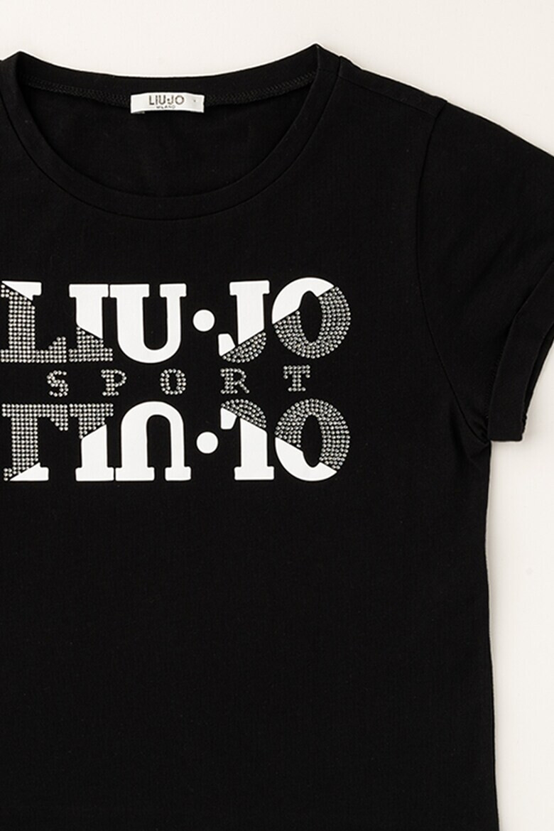 Liu Jo Tricou cu logo din strasuri - Pled.ro