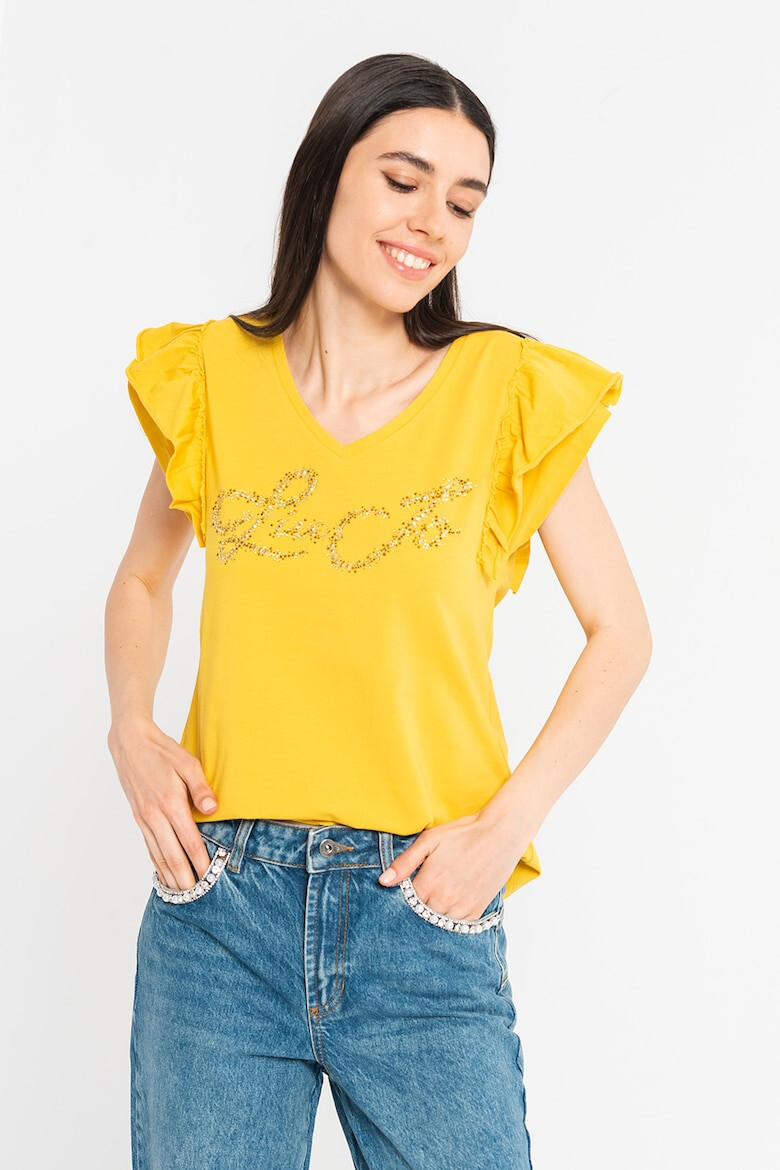 Liu Jo Tricou cu maneci butterfly - Pled.ro