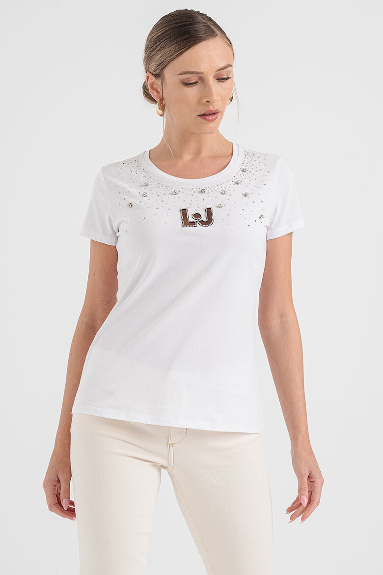 Liu Jo Tricou din bumbac cu decolteu rotund - Pled.ro