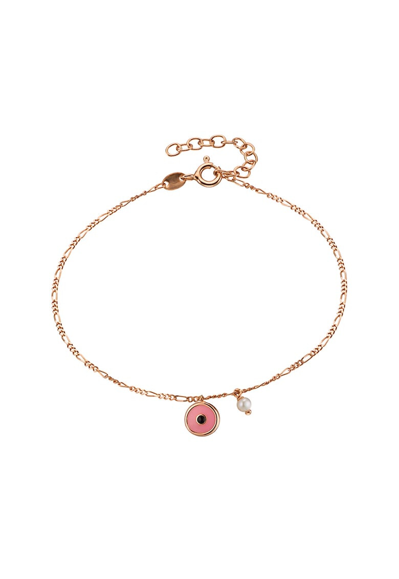 Loisir by Oxette Bratara ajustabila placata cu aur rose de 18K - Pled.ro