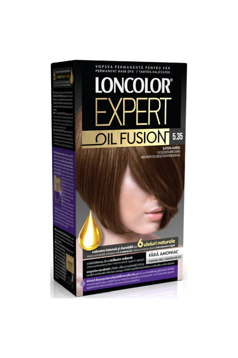 Loncolor Vopsea de par permanenta Expert Oil Fusion 100 ml - Pled.ro