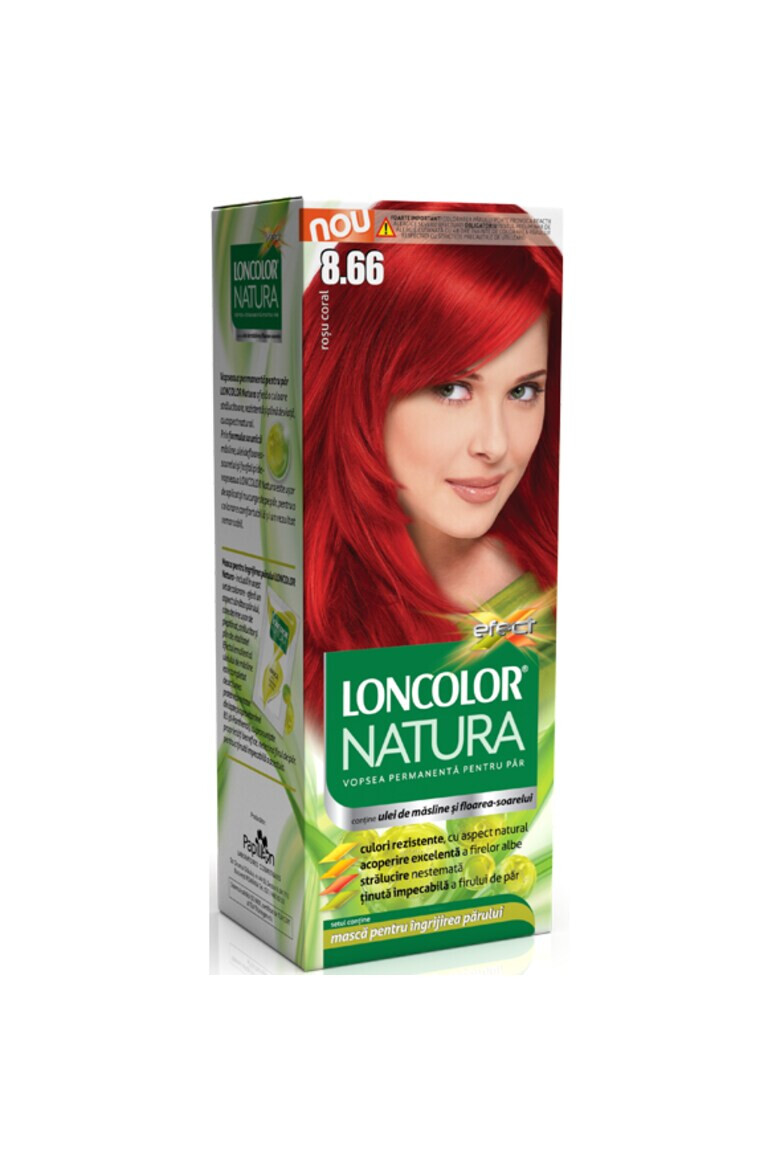 Loncolor Vopsea de par permanenta Natura 100 ml - Pled.ro