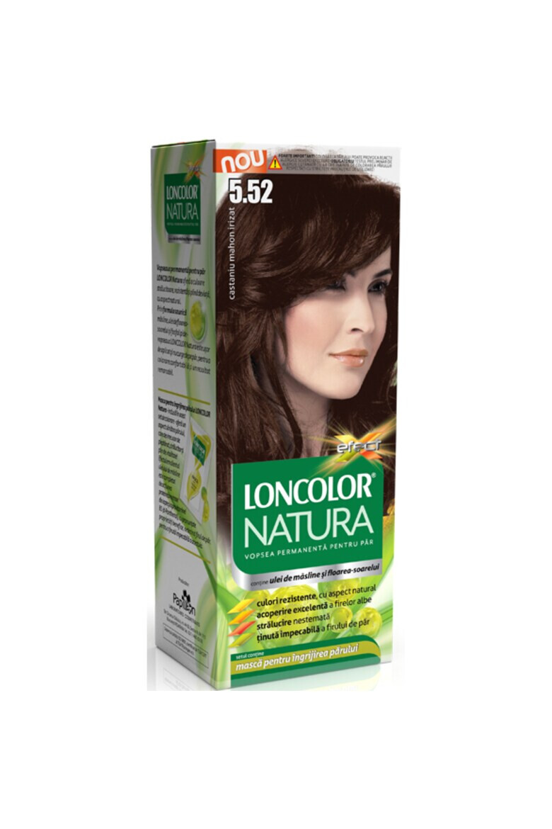 Loncolor Vopsea de par permanenta Natura 100 ml - Pled.ro