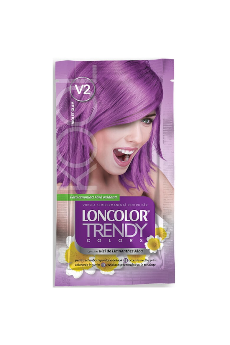 Loncolor Vopsea de par semi-permanenta fara amoniac Trendy Colors 50 ml - Pled.ro