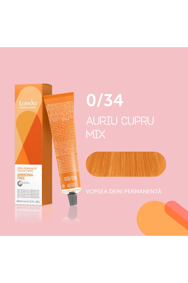 Londa Professional Vopsea de par demi pemanenta Londacolor 0/34 - Pled.ro