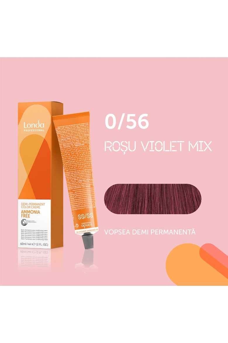 Londa Professional Vopsea de par demi pemanenta Londacolor 0/56 - Pled.ro