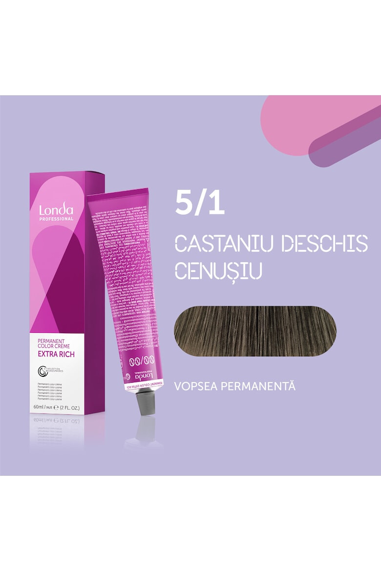 Londa Professional Vopsea de par pemanenta Londacolor 5/1 - Pled.ro