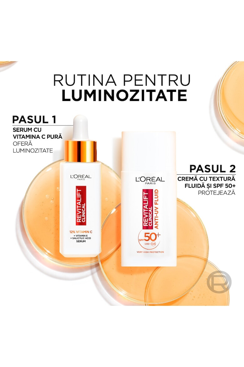 L'Oreal Paris Crema cu textura fluida Revitalift Clinical SPF 50+ - Pled.ro