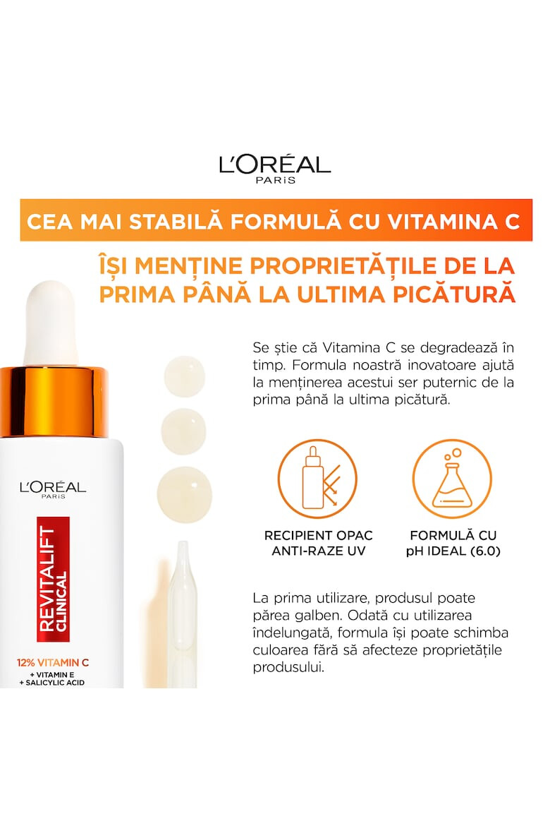 L'Oreal Paris Crema cu textura fluida Revitalift Clinical SPF 50+ - Pled.ro