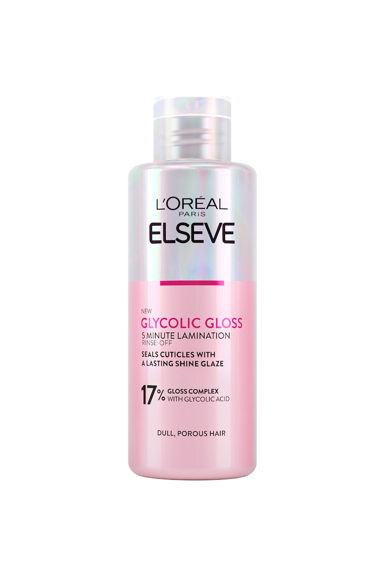 L'Oreal Paris Crema-tratament Elseve Glycolic Gloss pentru stralucirea parului 17% Acid Glicolic necesita clatire 200 ml - Pled.ro