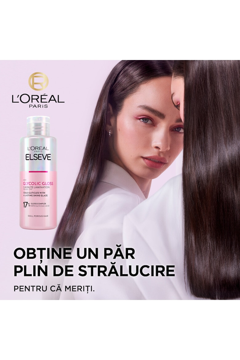 L'Oreal Paris Crema-tratament Elseve Glycolic Gloss pentru stralucirea parului 17% Acid Glicolic necesita clatire 200 ml - Pled.ro