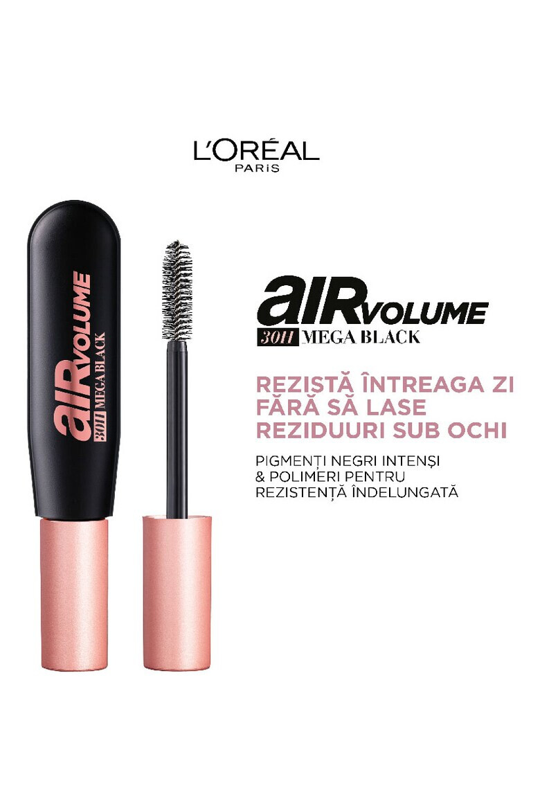 L'Oreal Paris Mascara pentru volum Air Volume Mega - Pled.ro