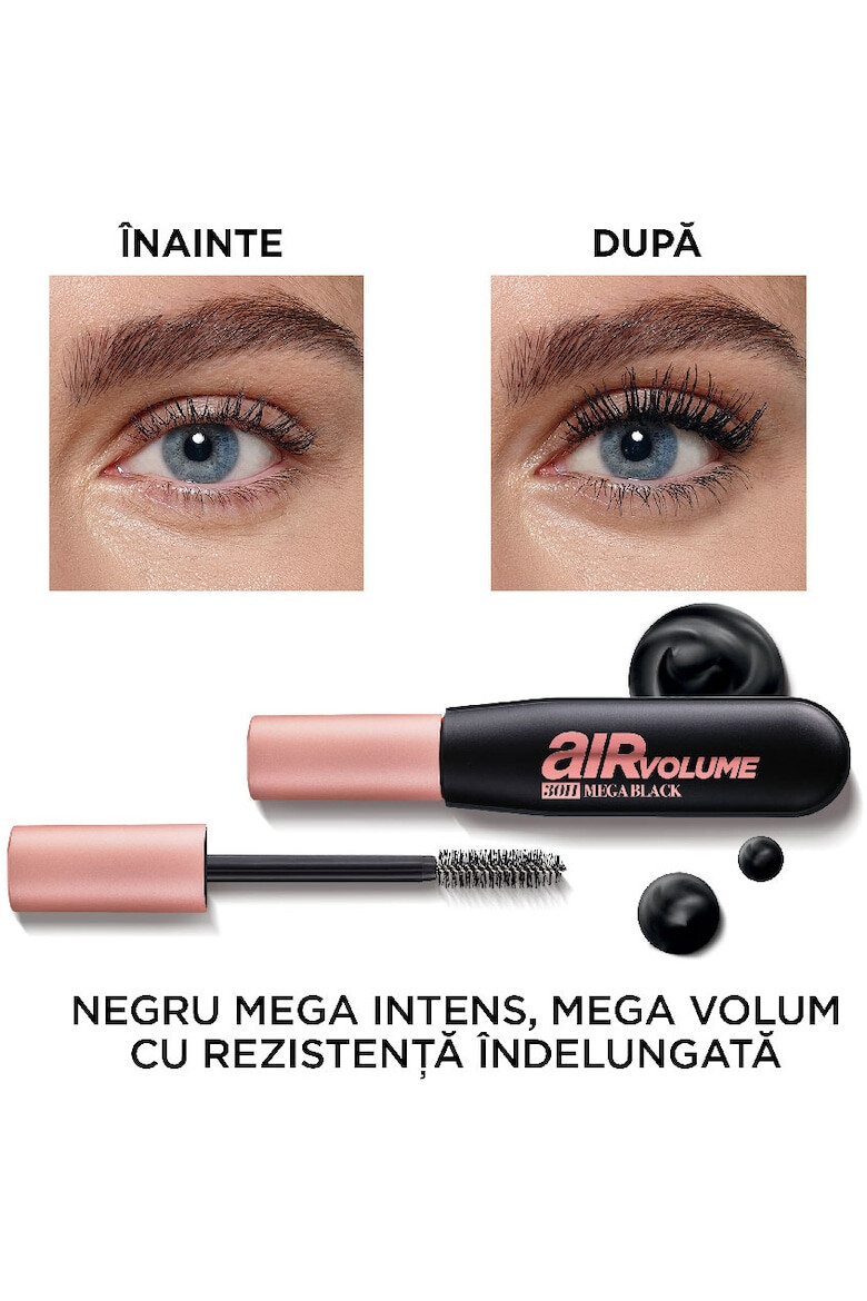 L'Oreal Paris Mascara pentru volum Air Volume Mega - Pled.ro