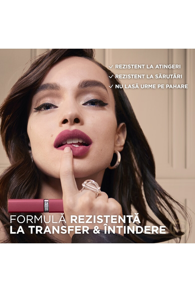 L'Oreal Paris Ruj lichid mat rezistent la transfer Infaillible Matte Resistance - Pled.ro