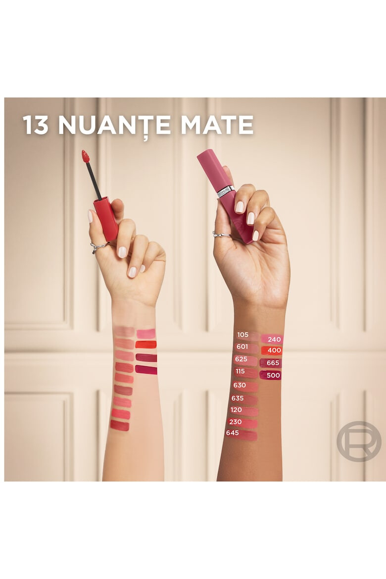 L'Oreal Paris Ruj lichid mat rezistent la transfer Infaillible Matte Resistance - Pled.ro