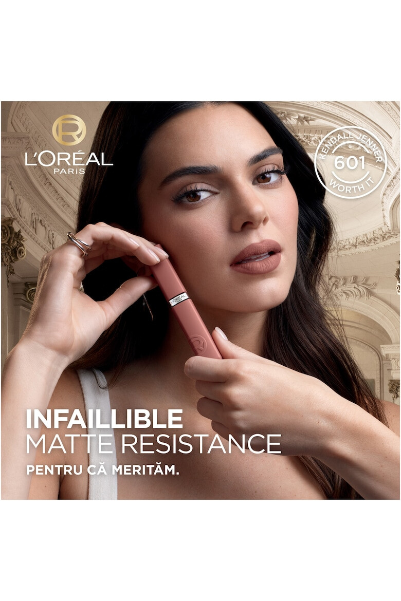 L'Oreal Paris Ruj lichid mat rezistent la transfer Infaillible Matte Resistance - Pled.ro