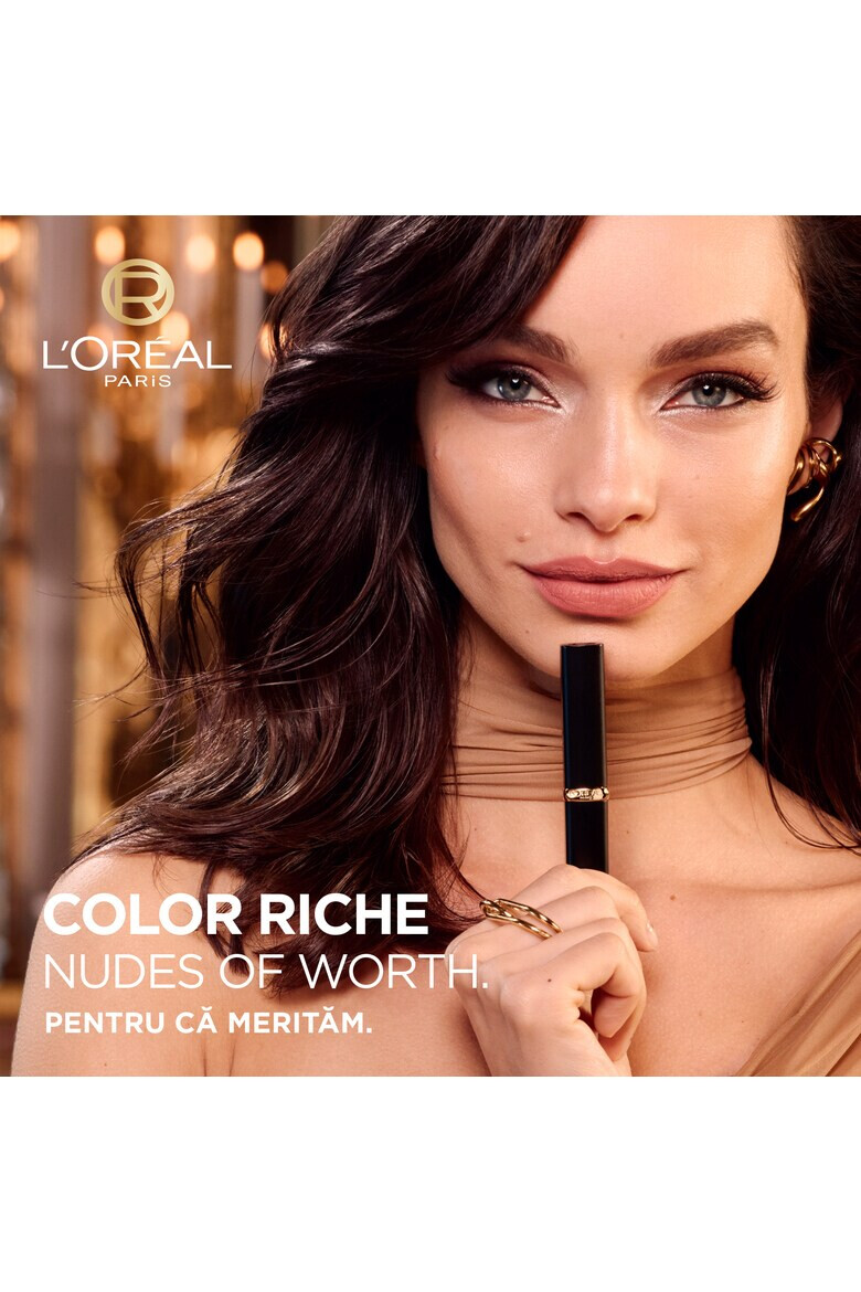 L'Oreal Paris Ruj mat L'Oréal Paris Color Riche Nudes of Worth - Pled.ro