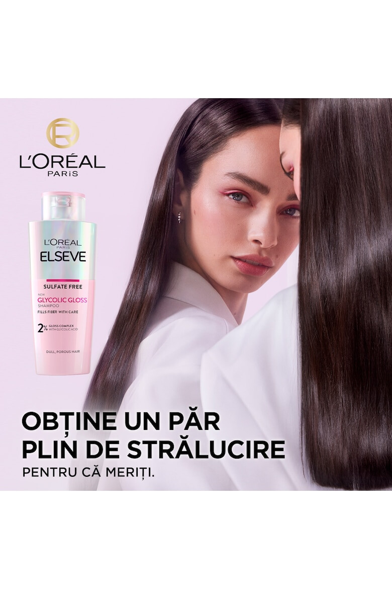 L'Oreal Paris Sampon Elseve Glycolic Gloss pentru stralucirea parului 2% Acid Glicolic 200 ml - Pled.ro