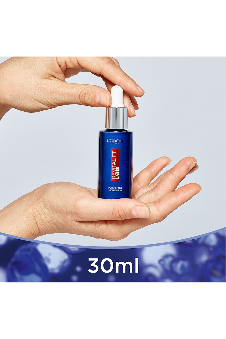 L'Oreal Paris Ser antirid de noapte Revitalift Laser imbogatit cu 0.2% retinol pur 30 ml - Pled.ro